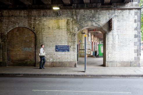 Contest site: Falcon Road Bridge, Battersea