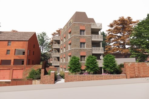 Mole Architects' approved scheme at Daleham Gardens in Hampstead